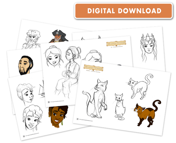 Maiden Voyage: Character Sketches [Printable]